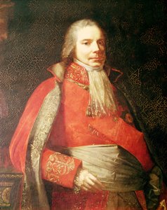 Charles Maurice de Talleyrand-Perigord'un (1754-1838) portresi 19. yüzyılın başlarında